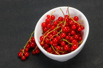 Sweet tasty fresh Red currant