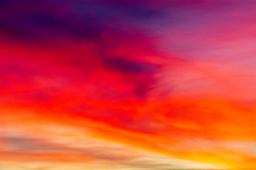 Abstract colorful background taken in the sunset
