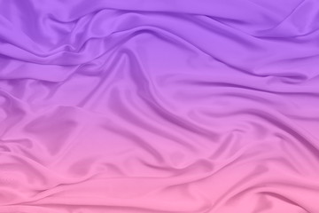 silk knitted fabric softly draped with small folds, texture, background, form for postcard, copy...