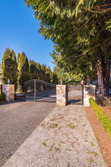 A nice entrance of a house.