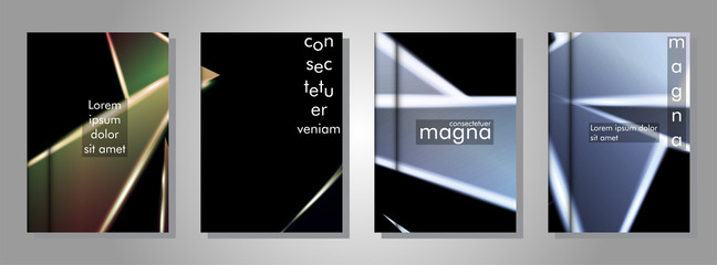 Minimal cover design. Triangular shape vector design background. Applicable for brochures, posters, covers ,banners ,etc