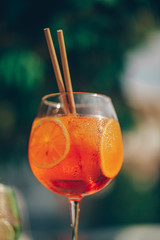 glass of orange juice