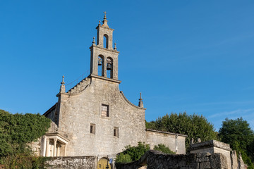 Fototapeta na wymiar Iglesia de Santa Maria de la Vilanova, Allariz, Ourense. Galicia. Spain.