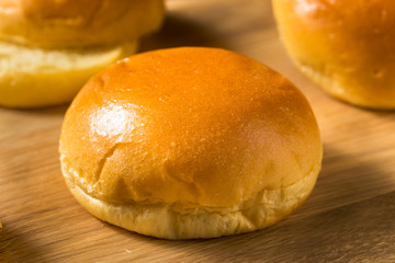 Homemade Sweet Brioche Hamburger Buns