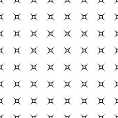 Seamless geometric star ornamental vector pattern for design, stock illustration