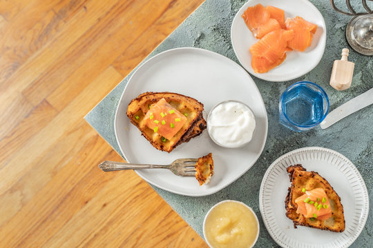 Latke Waffles For Hanukkah