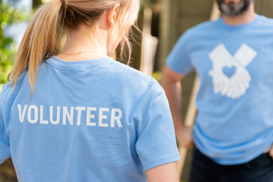 Volunteers on site