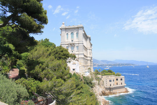 Saint Martin garden, The Principality&rsquo;s first public garden with fabulous views out across the sea, Monaco