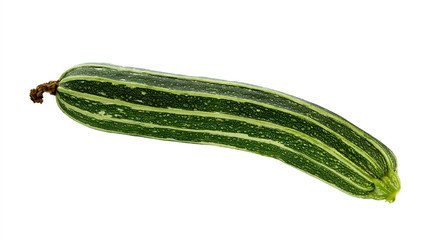 Zucchini isolated.