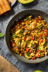 Homemade Organic Southwestern Egg Scramble