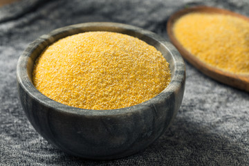 Dry Organic Corn Meal