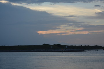 Dolphins and sunsets on the Space Coast, Florida