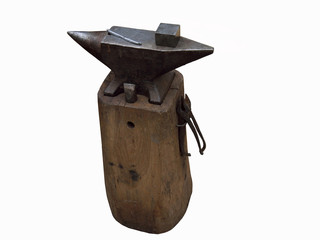 Anvil photo isolated on white background