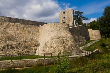 Fototapeta na wymiar Severin Fortress in Drobeta Turnu-Severin