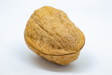 walnuts isolated on white background