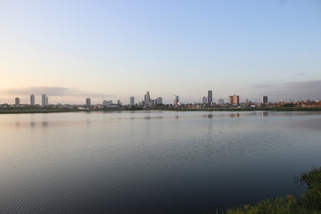 Lagoa Grande in Feira de Santana city - BA, Brazil