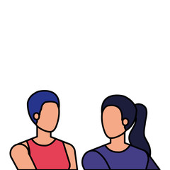 beautiful and young women characters