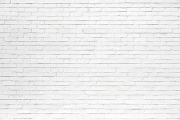 white brick wall may used as background