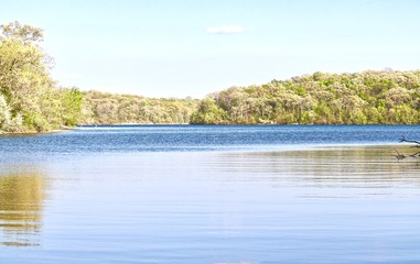 calm lake life