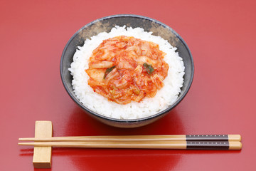 キムチ　ご飯