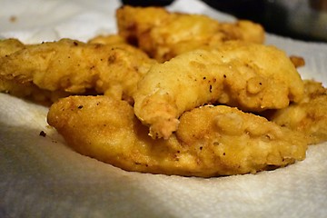 Fried chiken freshly made 