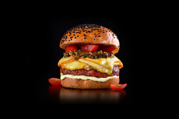 Smoked burger