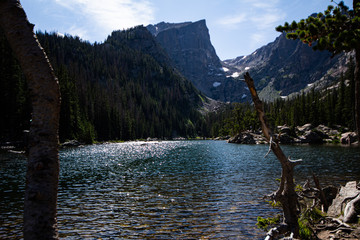 lake in the mountains