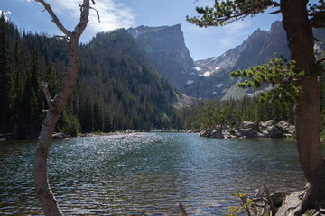 lake in mountains