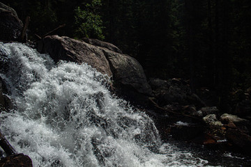 waterfall in forest