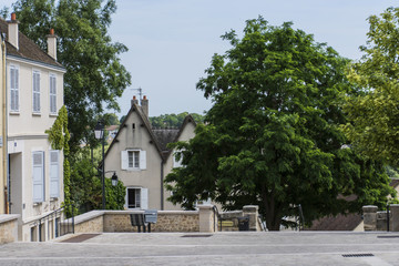 Traditional building in Chartres (France)