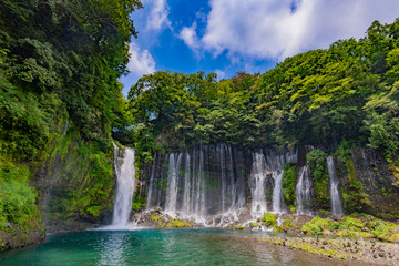 静岡県富士宮市　白糸の滝