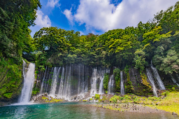 静岡県富士宮市　白糸の滝