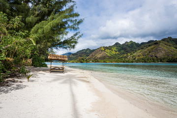 Amazing landscape of Tahiti