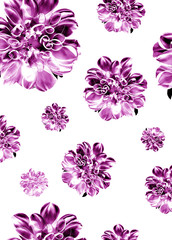 花のグラフィック背景