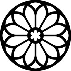 Rose window 12