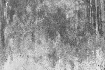 Water marks flow through the cement surface. Grunge textures backgrounds. background with copy space.