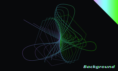 color geometric background, wallpaper. illustration- vector