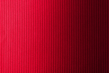 Decorative background red color, striped texture horizontal gradient. Wallpaper. Art. Design.
