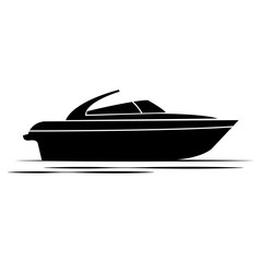 Front view of a boat