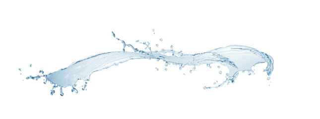 Obraz premium Water splash ,water splash isolated on white background