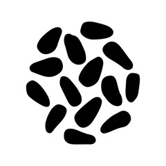 Safflower, annual plant, seeds