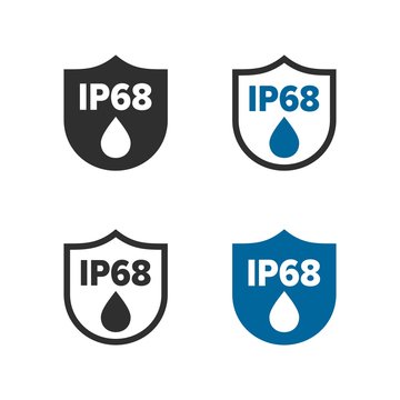 IP68 protection standard icon
