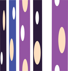 seamless pattern with ovals, sample for Wallpaper and fabric