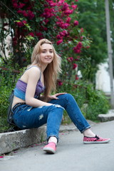 Obraz premium Beautiful girl