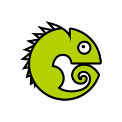 chameleon design template