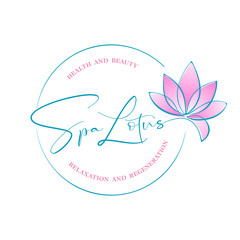 lotus logotype template