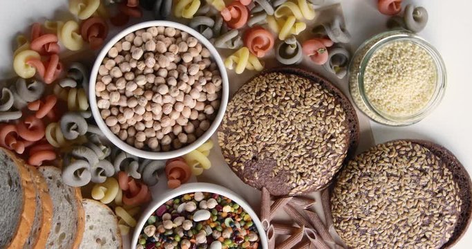 Various gluten free foods	