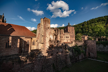 Fototapeta na wymiar Schloss Heidelberg