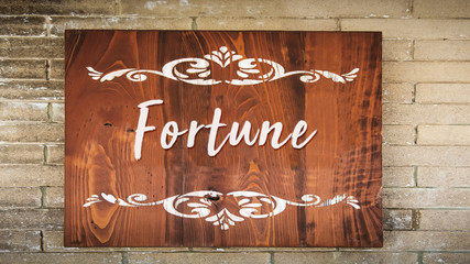 Street Sign to Fortune