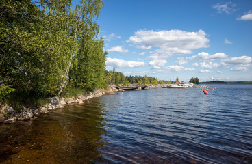 Summer scenery, Imatra Finland